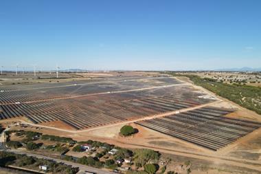 Cartuja solar power plant and wind power project