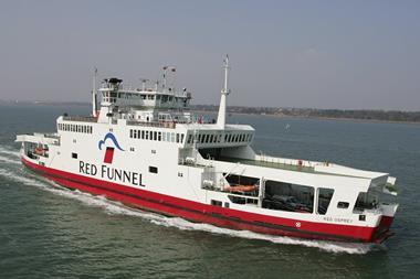 Red Funnel ferry company, Isle of Wight