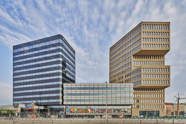 Våghuset and Brick Studios office buildings in central Gothenburg