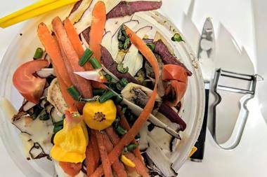 Pile of organic waste