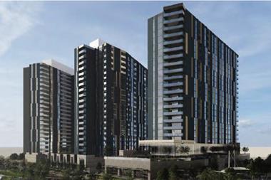 Tempe Town Lake apartment complex