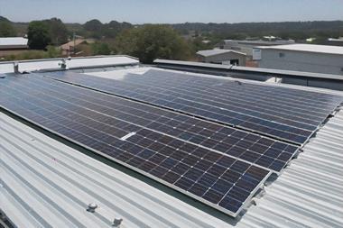Generated image of rooftop solar