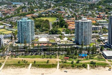 The Strand at Coolangatta