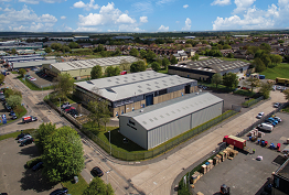 Industrial assets in Sittingbourne owned by AEW UK Long Lease REIT