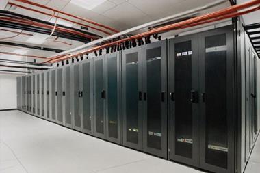 Generated image of a data centre