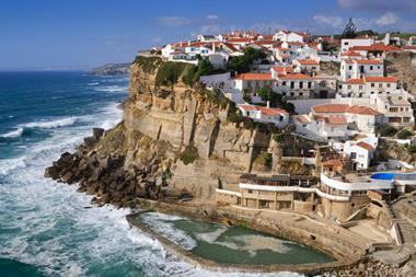 A seaside village in Portugal