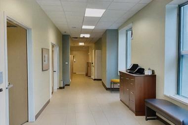 Generated image of outpatient medical building