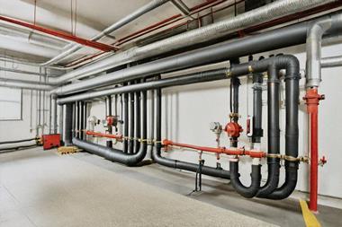 Generated image of a building heading system