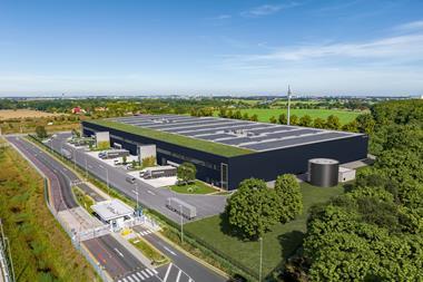 TCC and CBRE IM's site for Berlin warehouse