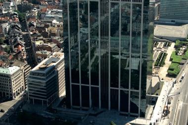The sale of the Brussels Finance Tower for €1.2bn was the largest real estate transaction in Europe last year