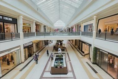 Generated image of a mall