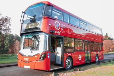 Zero-emission Abellio bus in London