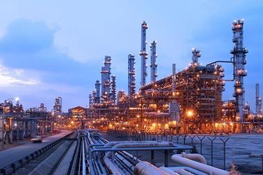 ExxonMobil Singapore chemical plant