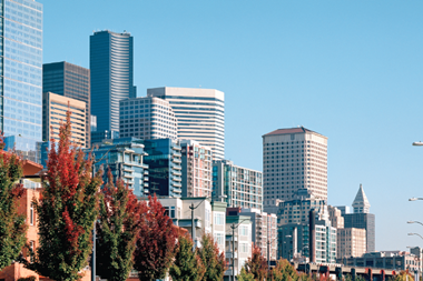 Alaskan Way, Seattle: downtown Seattle is at the centre of the technology boom