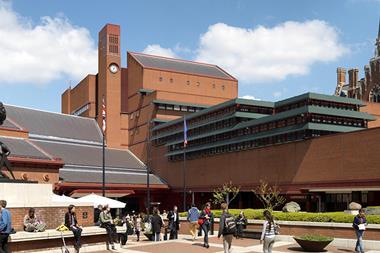 British Library extension