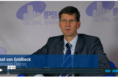 Axel von Goldbeck, managing director of the German Property Federation (ZIA)