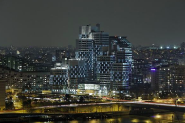 Citylights in the Paris region