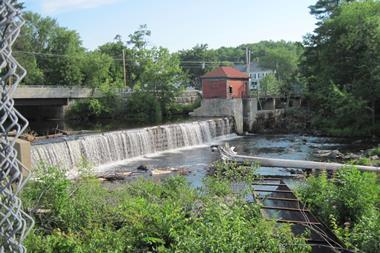 Eagle Creek's Hackett Mills - Dam and Gatehouse