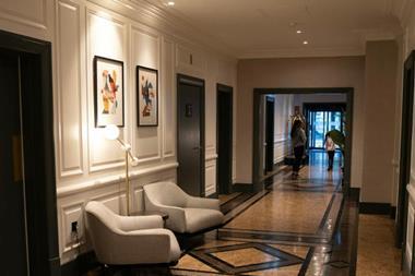 Hotel lobby