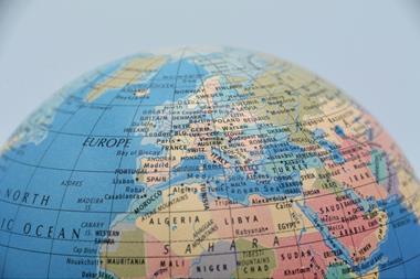 Europe map