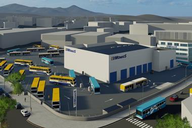 Monbus EV Terminal, Sant Boi - CGI