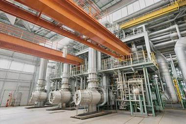 Generated image of a combined cycle gas turbine facility