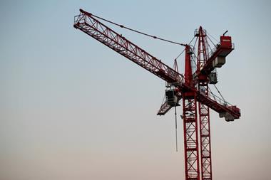Development, construction, cranes
