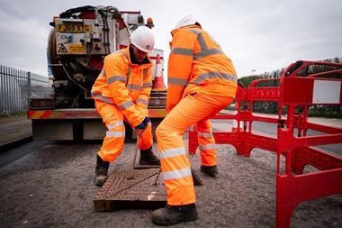 Thames Water is installing a new sewer in an Oxfordshire