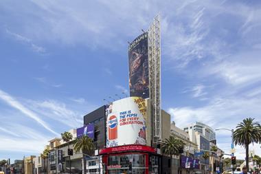 Hollywood & Highland mall in Hollywood, Los Angeles