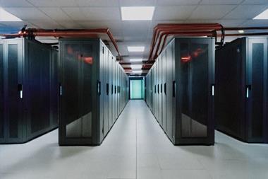 Generated image of a data centre