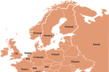 europe map