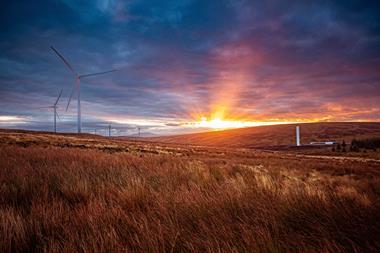 Kype Extension Wind Farm in South Lanarkshire