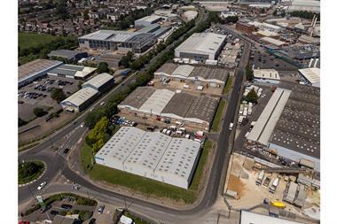 Trafalgar Trading Estate in Enfield, London