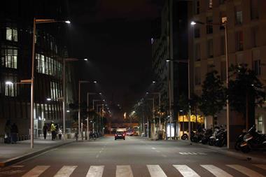 Efficient lighting by Endesa X in Barcelona