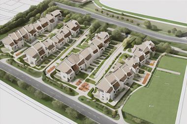 Generated image of a residential project