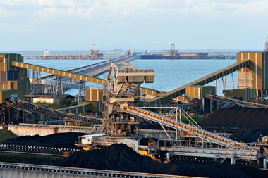 Dalrymple Bay Coal Terminal in Australia