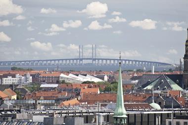 View of the Øresund bridge