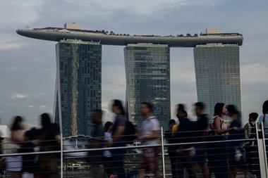 Singapore office sector; Between 12m and 14m visitors are forecast to arrive in Singapore by the end of the year