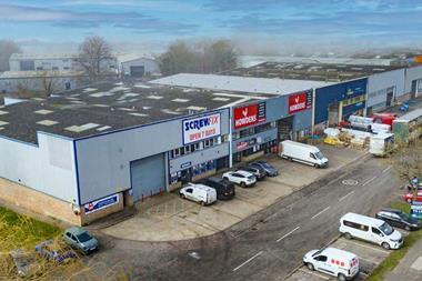 Acquired - the Gigha Portfolio comprises 626,000 sq ft of space (pictured - Deacon Trading Estate, Tonbridge)