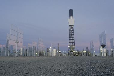 Solar One Edison Plant in Barstow, South California