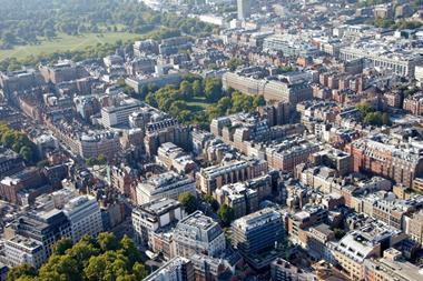 Grosvenor Mayfair Aerial - Credit Andrew Holt