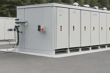 Generated image of an energy storage project