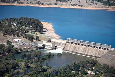 Hume hydro power station