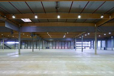 Logistics warehouse in Bornem, Belgium, owned by Tritax Eurobox