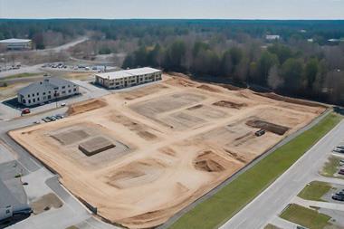 Mixed-use development site