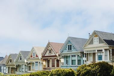 San Francisco, houses, residential, Painted Ladies