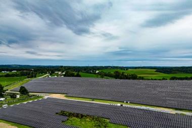 Gaucho solar farm in Pennsylvania, USA. Credit - Vesper Energy