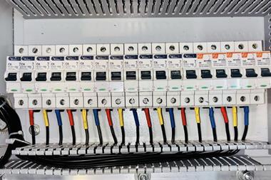 Electrical circuit breaker panel