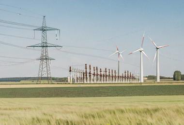 Generated image of energy infrastucture