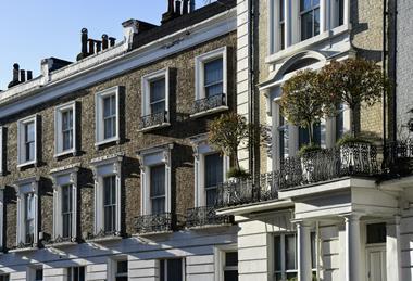 Townhouses in London credit Pexels